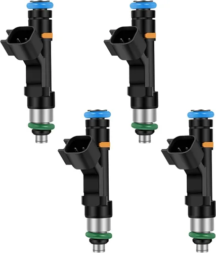 Vista 15 de SCITOO 1 agujero 4pcs inyectores de combustible para Nissan para D21 3.0L