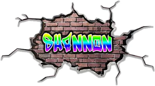 Vista 15 de Calcomanía de pared personalizada con nombre de graffiti 3D, calcomanía decorativa de vinilo artística personalizada, extraíble, despegar y pegar
