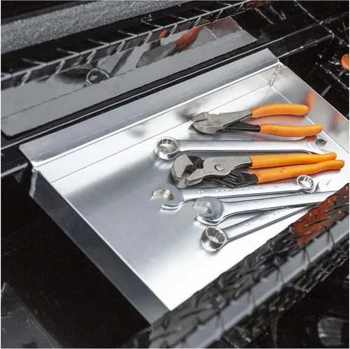 Vista 2 de UWS EC10662 Caja de herramientas delgada de aluminio de pared pesada de 72 pulgadas, tapa RigidCore