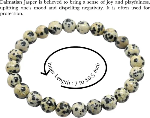 Vista 409 de Amazing Gemstone Crystal Bracelet for Women Men's Gifts - Protection Healing Crystal Bracelet - 8mm Gemstone Beaded Stretchable Bracelet Pulseras