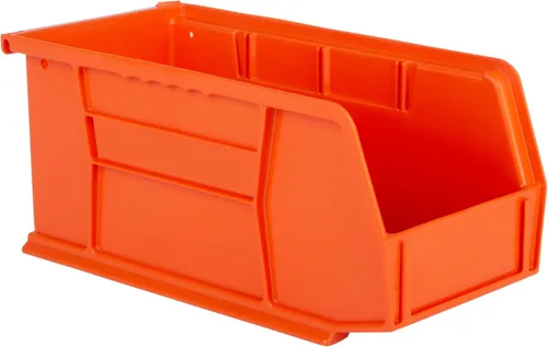 Vista 9 de Hudson Exchange Contenedor de Almacenamiento de Plástico Apilable y Contenedor Colgante de 11" x 5-1/2" x 5" (Negro, 1 Paquete)