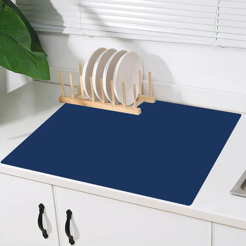 Vista 51 de Tapete de silicona súper grande, 120 x 24 pulgadas, tapete de silicona para encimera de cocina, tapete antideslizante resistente al calor, tapete