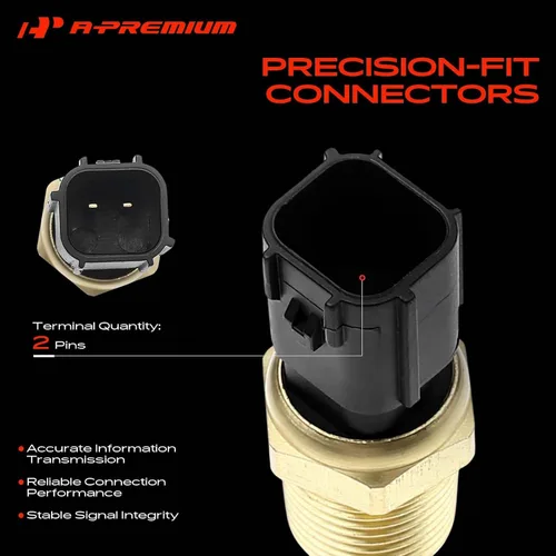 Vista 4 de A-Premium Sensor de temperatura del refrigerante del motor compatible