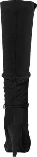 Vista 5 de DREAM PAIRS - Botas de tacón alto con plataforma, a la rodilla, para mujer