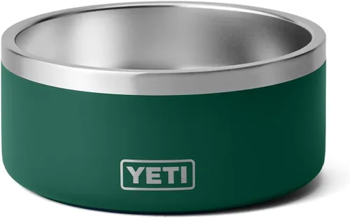 Vista 26 de YETI Boomer 8 - Tazón antideslizante y de acero inoxidable para perro, con capacidad de 64 onzas Blanco