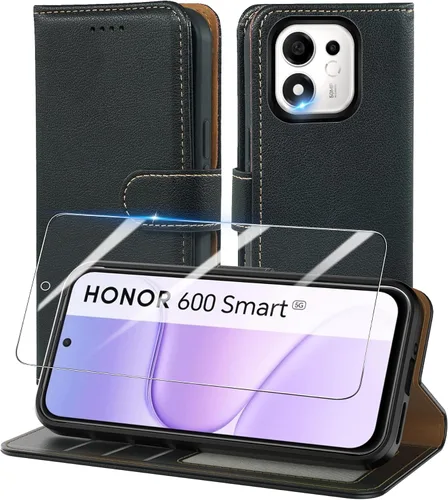 Vista 13 de Funda tipo cartera para Motorola Moto G Power 2026/2025, con bloqueo RFID, de piel sintética, para Moto G Power 2026, cierre magnético, tarjetero