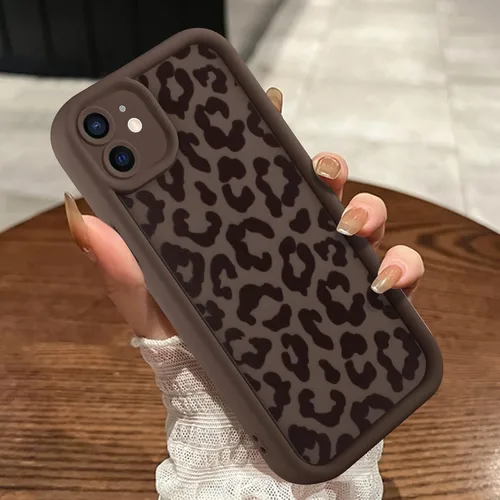 Vista 39 de Funda compatible con iPhone 11, diseño de estampado de guepardo, TPU suave a prueba de golpes, funda protectora para mujeres y niñas, funda delgada