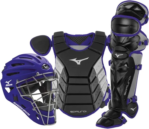 Vista 20 de Mizuno Samurai Baseball Boxed Catcher's Gear Set