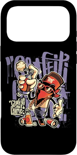 Vista 22 de Rociador de graffiti Hip Hop Street Estilo urbano Spray Can Gift Case para iPhone 17