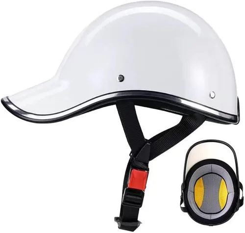 Vista 7 de Casco eléctrico retro Vespa para jóvenes, medio casco de motocicleta para adultos, casco ligero de invierno aprobado por DOT para hombres y mujeres