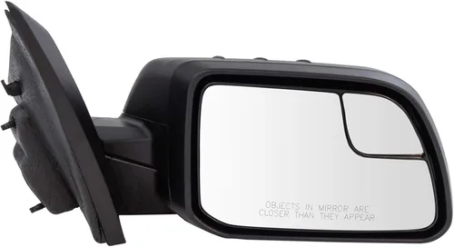 Vista 134 de TRQ Cubierta cromada del espejo manual del lado del pasajero, acabado liso para Volvo VNL 2004-2014