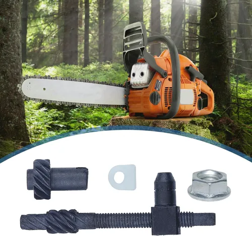 Vista 6 de Kit de tensor de cadena para Husqvarna, kit de tornillos tensor de cadena con tuerca de barra de motosierra de repuesto número de piezas 575260403
