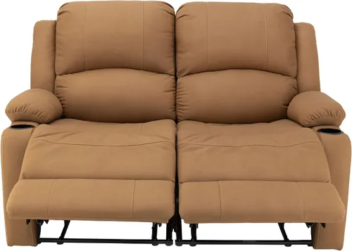 Vista 7 de Camper Comfort Asientos reclinables de pared de 58 pulgadas Sofá reclinable doble para caravana Sofá RV Sofá reclinable de pared Asiento