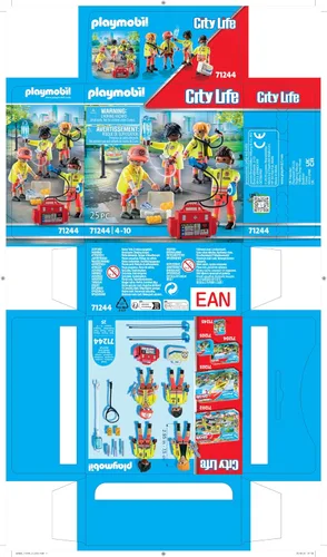 Vista 5 de Playmobil Equipo médico