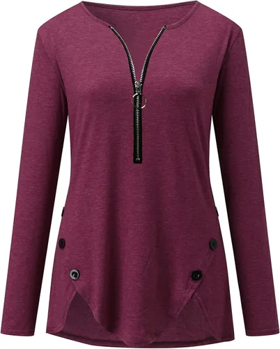 Vista 3 de Blusa de seda de manga corta para mujer, blusa casual de moda, tops Mod BOD