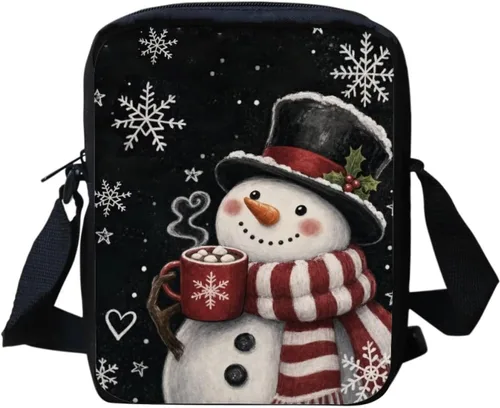 Vista 48 de HUGS IDEA Animales Cara Pequeña Crossbody Bolsos Bolso De Hombro Bandera estadounidense