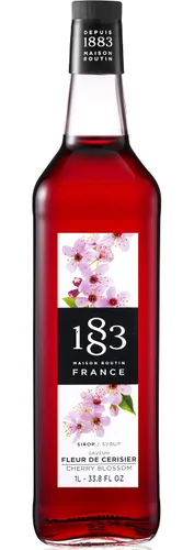 Vista 93 de 1883 Jarabe de Amaretto para bebidas, fabricado en Francia, botella de plástico de 1 litro