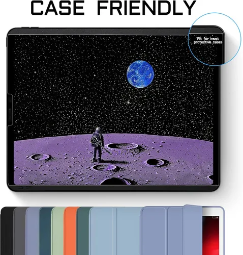 Vista 7 de Magnetic Paper Screen Protector for iPad Mini 6 (2021) 8.3 Inch Washable, Anti-Glare, Anti-Blue-Light, Removable and Reusable, Paper Film for