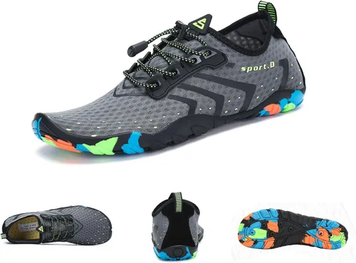 Vista 6 de Kararao Mens Womens Water Shoes Quick Dry Swim Shoes Beach Shoes Pool Surfing Aqua Sports