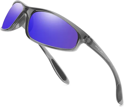 Vista 36 de Gafas de sol deportivas polarizadas para hombres, ciclismo, conducción, pesca, protección UV400