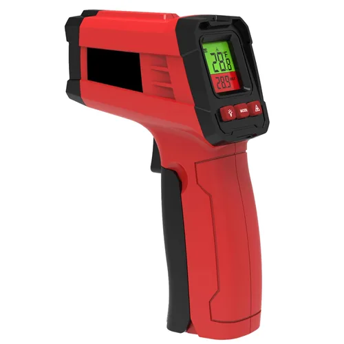 Vista 7 de Pistola termómetro digital infrarroja para cocinar, barbacoa, horno de pizza, termómetro infrarrojo láser con retroiluminación, -58℉~1022℉(-58.0