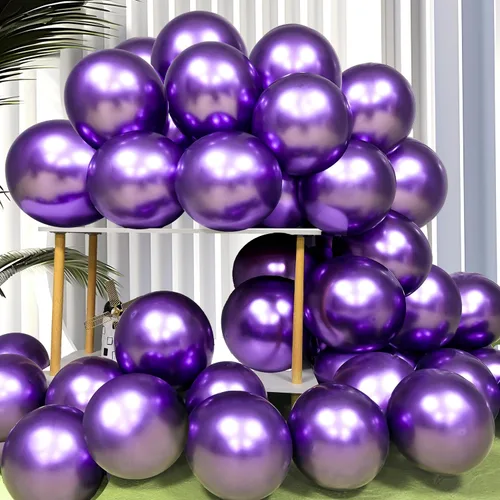 Vista 12 de Firomi - Globos negros de fiesta de 12 pulgadas, paquete de 100 unidades A05-negro
