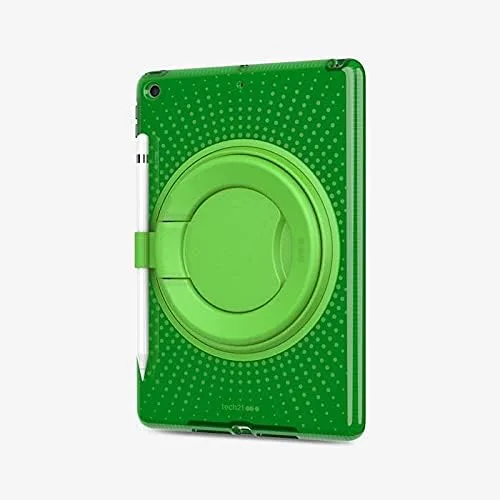 Vista 3 de Tech 21 Evo Play2 con soporte para lápiz para iPad 7ª/8ª generación, color verde