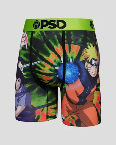 Vista 8 de PSD Calzoncillos tipo bóxer Naruto para hombre, transpirable y de apoyo con tela que absorbe la humedad, Naruto Equipo