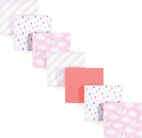 Vista 23 de Luvable Friends Mantas unisex de franela de algodón para bebé, paquete de 84 ABC, talla única