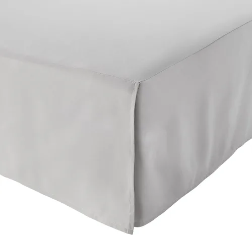 Vista 19 de Amazon Basics Falda de cama plisada ligera, individual, blanco brillante, sólido, (paquete de 8)