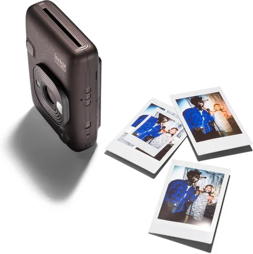Vista 5 de Fujifilm Instax Mini LiPlay Bronze INS LIPLAY C Bronze VN Cámara Instantánea/Impresora Teléfono Inteligente