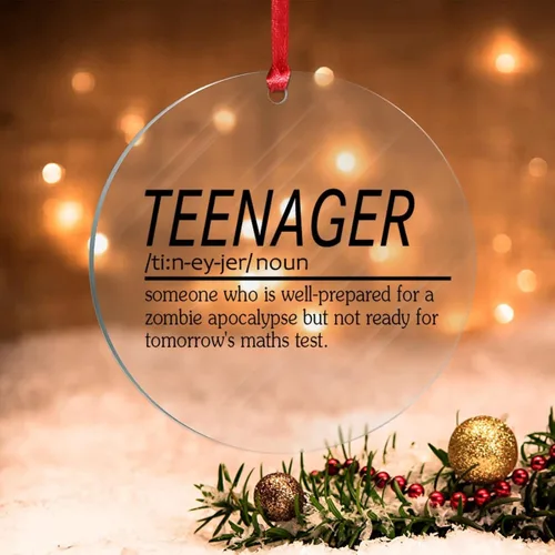 Vista 14 de Definición de hermana sustantivo adorno colgante para árbol de Navidad, definición de hermana, adornos acrílicos para decoraciones de Navidad