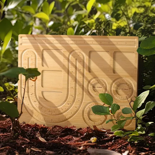 Vista 4 de NOAVAOL Tableros de cuentas para hacer joyas, tablero de cuentas de bambú combinado para hacer pulseras de joyería, bandejas de cuentas y tapetes