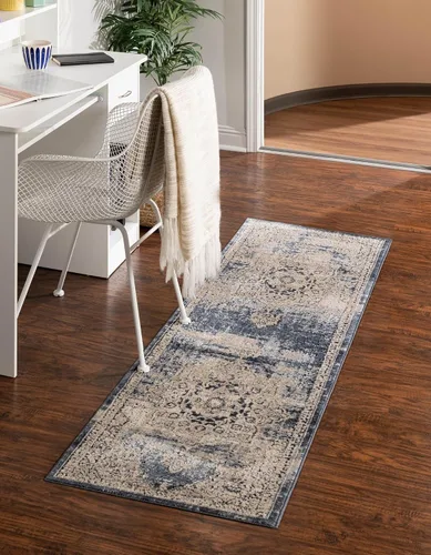 Vista 29 de Unique Loom Chateau Collection - Alfombra de área Roosevelt (2' 2" x 3' 1", rectangular, caqui/beige)