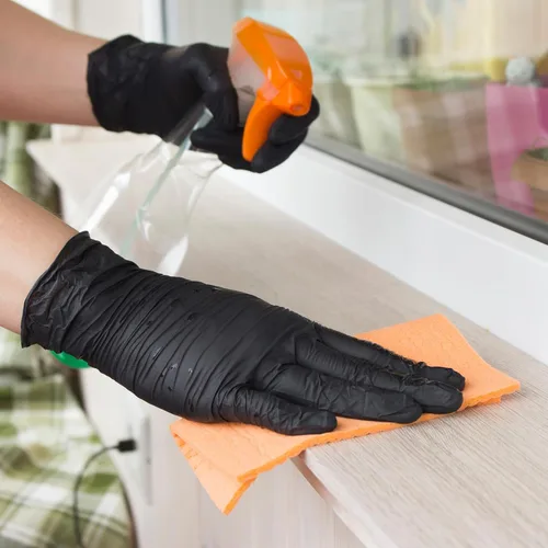Vista 6 de ForPro Expert SoftGuard Disposable Nitrile Gloves, Ultimate Comfort & Protection, Powder-Free, Latex-Free, Non-Sterile