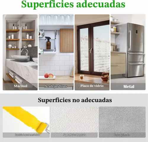 Vista 2 de Soporte de cabezal de ducha de succión ajustable, tamaño grande