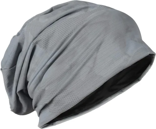 Vista 5 de FORBUSITE Gorro ligero reversible para hombres y mujeres, para correr, absorbe el sudor y se seca rápido B092dh-azul
