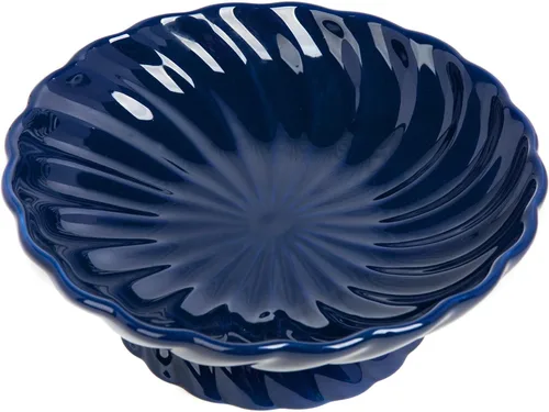 Vista 6 de Cuenco de frutas de cerámica de 9.5 pulgadas, plato decorativo para servir, bandeja de frutas o cesta de frutas para encimeras de cocina, granjas