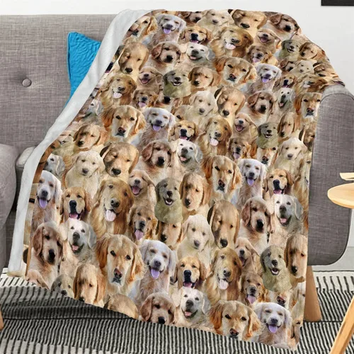 Vista 6 de Manta con estampado Airedale Terrier – Manta con estampado de animales divertidos para amantes de los perros y cachorros, regalos Airedale Terrier