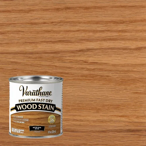 Vista 2 de Varathane 262023 - Tinte de madera prémium de secado rápido, Spring Oak, media pinta