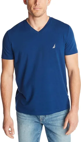 Vista 7 de Nautica Camiseta de manga corta para hombre con cuello en V