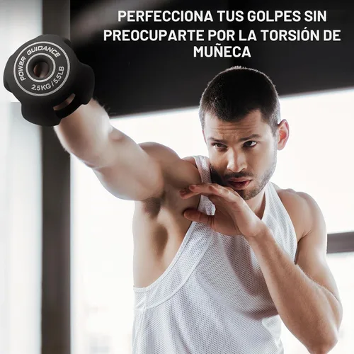 Vista 3 de POWER GUIDANCE Mancuernas Spherebell + Kettlebell, Logra el Máximo Rendimiento de Ejercicio Mientras Minimiza el Estrés en las Articulaciones