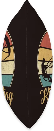 Vista 2 de Kitesurfing Kite Surfing Kiteboard Windsurfing Throw Pillow