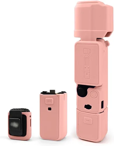 Vista 8 de HRH Pocket 3 - Funda de silicona para DJI Osmo Pocket 3, protector de lente, resistente a los arañazos, compatible con DJI OSMO Pocket 3 Creator