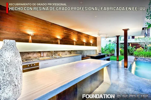 Vista 8 de Armor AR350 Sellador de Concreto de Aspecto Húmedo de Bajo Brillo de 5 Galones - Sellador Acrílico a Base de Solvente de Grado Profesional que