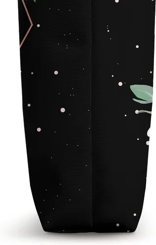 Vista 3 de Regalos Cristianos - Bolsa de mano con flores cristianas españolas para mujer