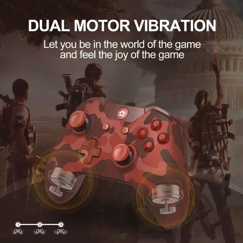 Vista 6 de usergaing Para control Xbox One controlador inalámbrico para Xbox One Xbox Series XS Xbox One XS Windows PC Xbox Elite con conector de auriculares