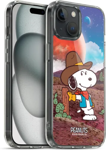 Vista 69 de Head Case Designs Funda de gel con licencia oficial de Peanuts Nebula Cactus Needles Snoopy Space Cowboy [protección de grado militar] compatible