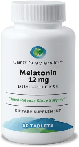 Vista 24 de Earth's Splendor Suplemento 5-HTP para hombres y mujeres, sin conservantes artificiales, color o sabor, sin OMG, 100 mg