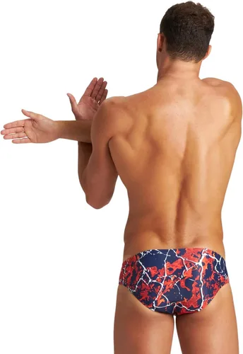 Vista 2 de Arena Men's Earth Texture Brief Swimsuit